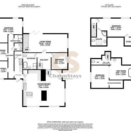 Villa Charmandene - Luxury 5 Bed With Pool And Gated Parking *